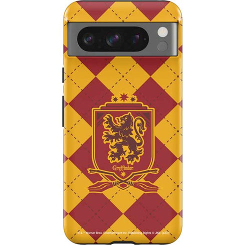 Wizarding Worlds Harry Potter Gryffindor Huse Crest Google Pixel 8 Pro Impact Case